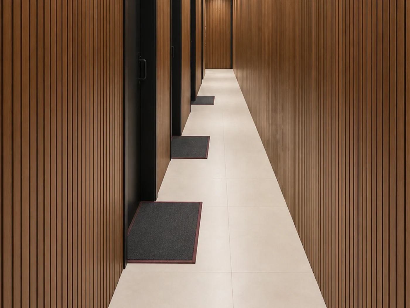 Interior corridor at Liora Wellness Spa