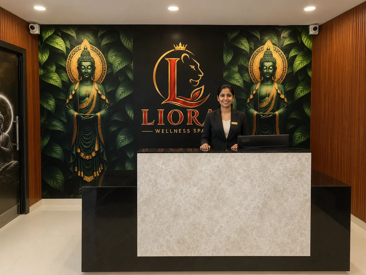 Liora reception at Liora Wellness Spa