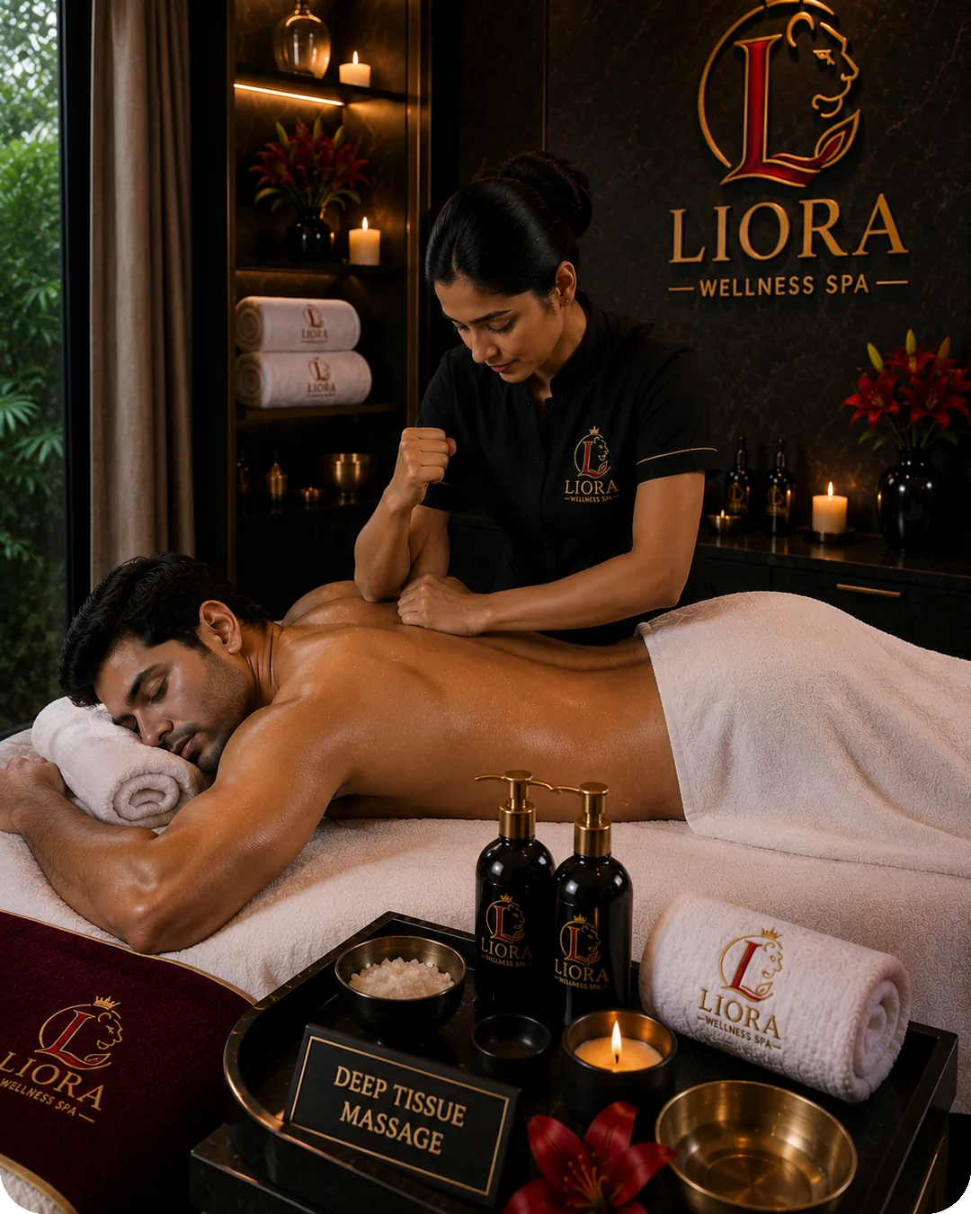 Deep Tissue Massage at Liora Wellness Spa