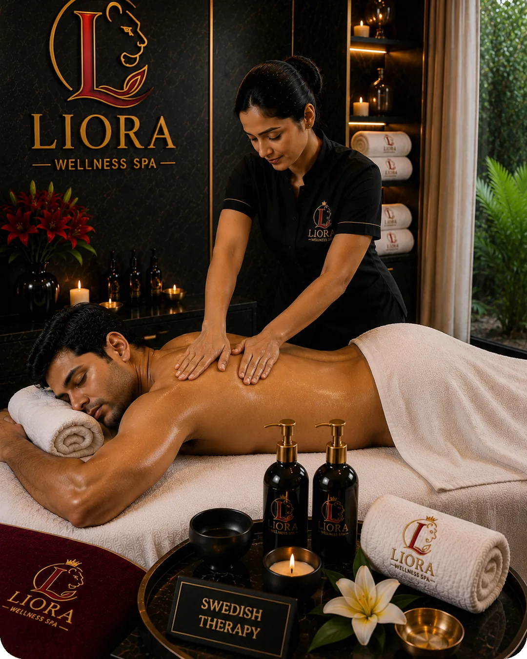 Swedish Massage at Liora Wellness Spa